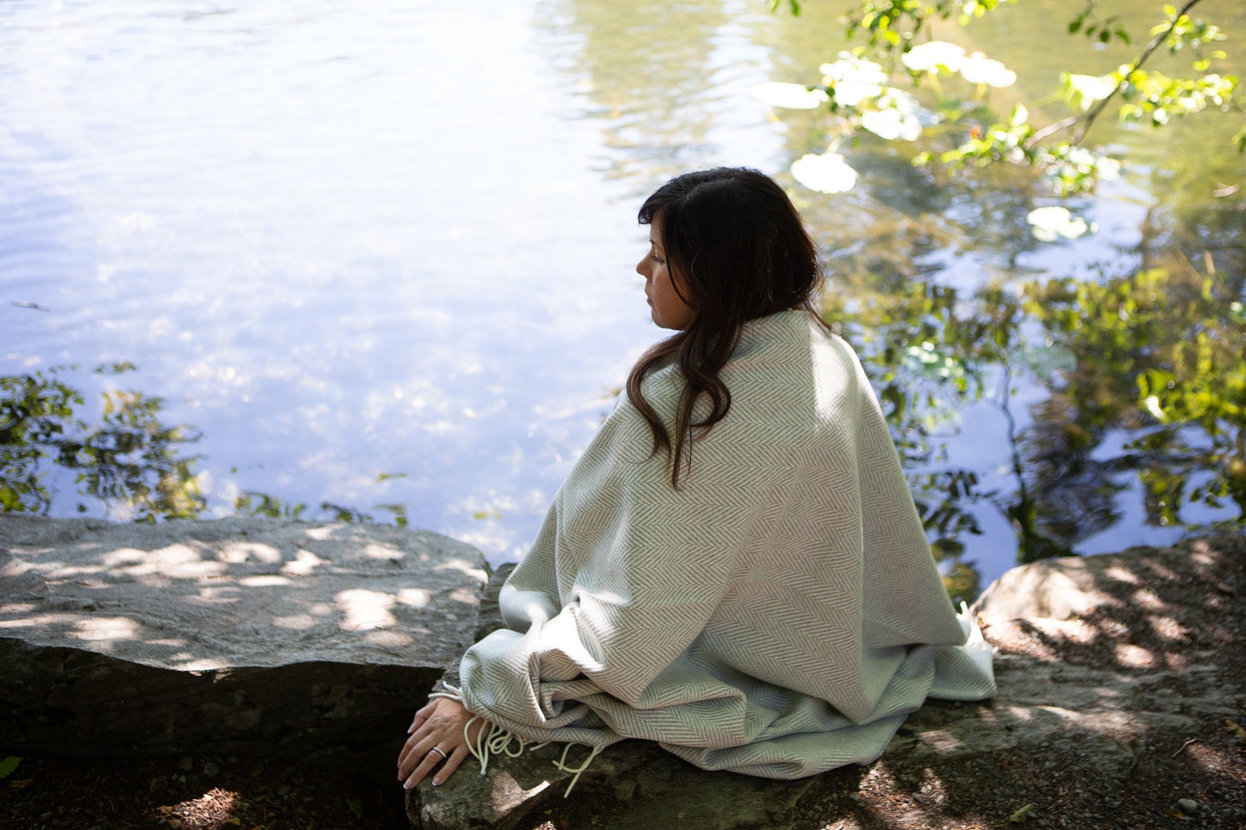 Heritage Throw in Fog