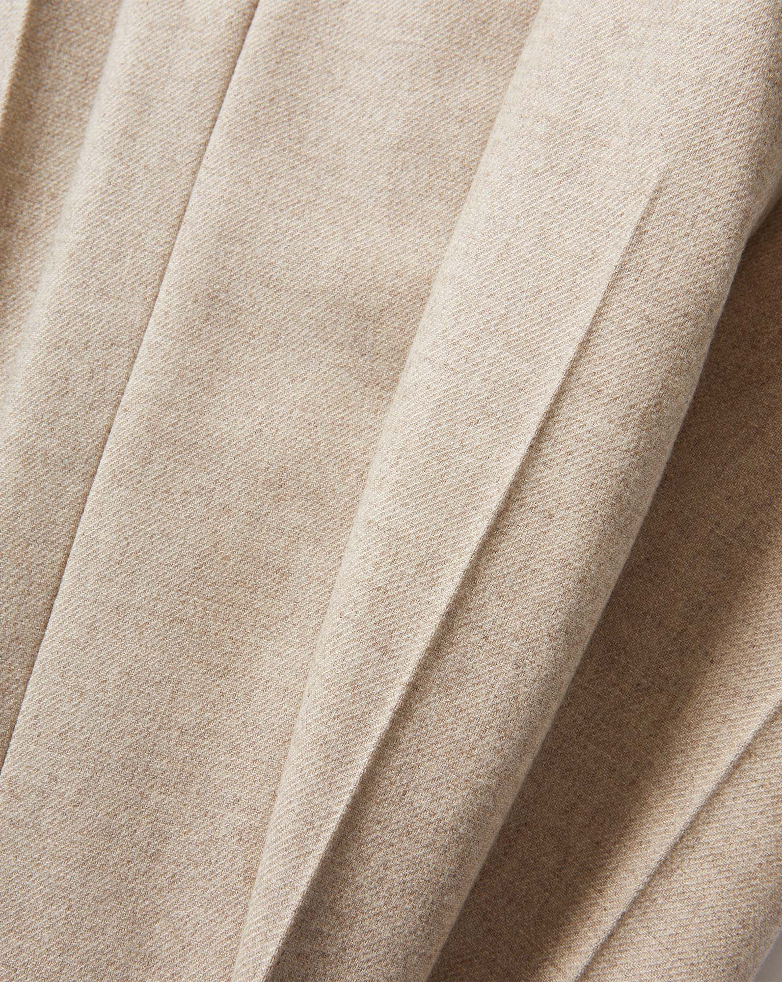 Holt Wide-Leg Pant in Oatmeal Melange