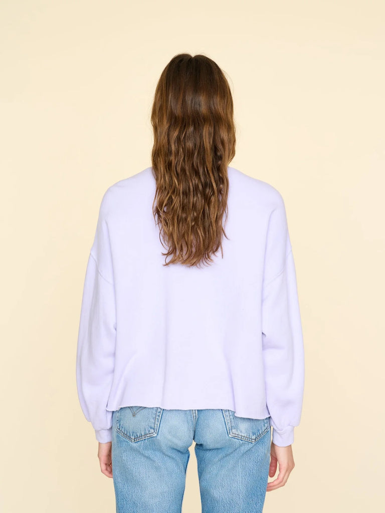 Honor Sweatshirt in Pale Iris