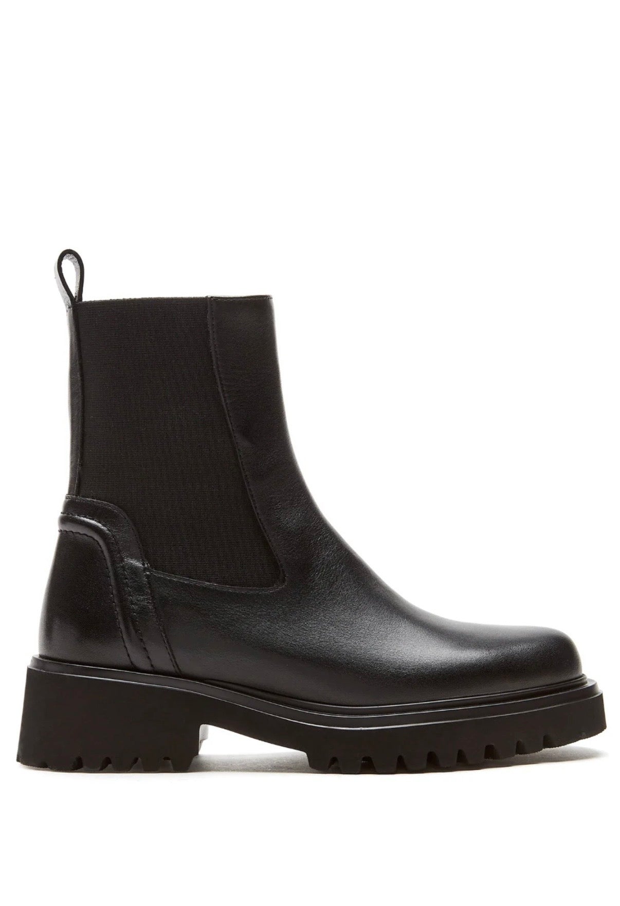 Kudos Leather Bootie in Black