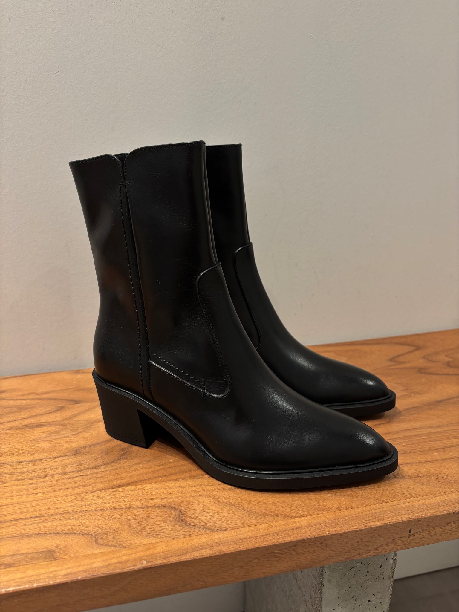 Yves in Black Leather