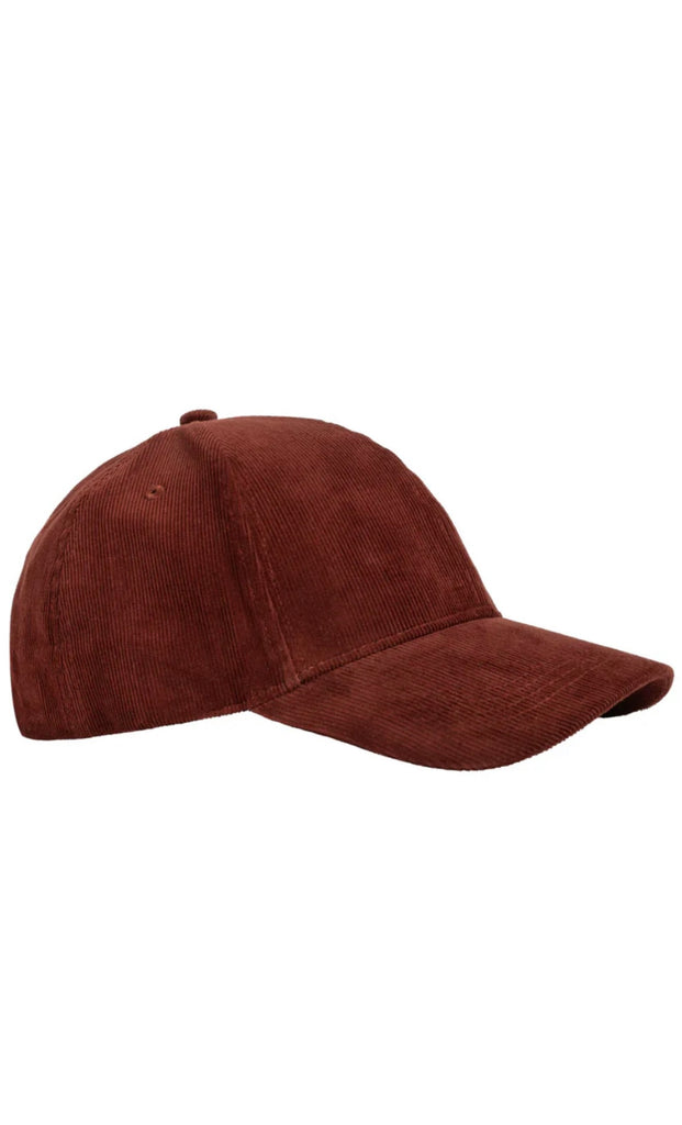 Classic Cap Corduroy in Bordeaux