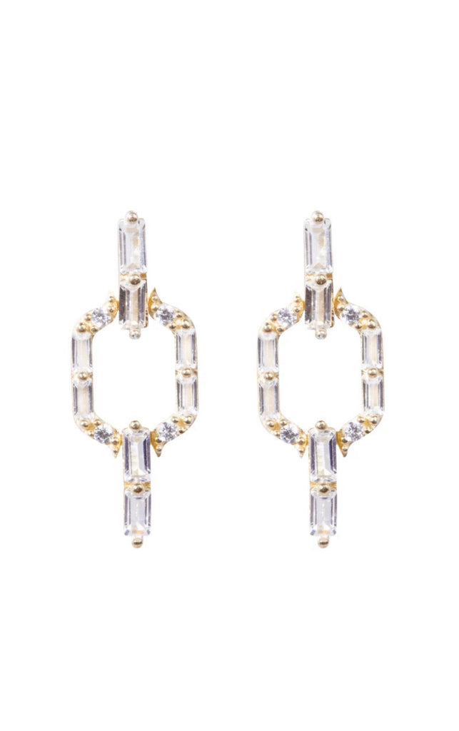 Liam Earrings in Gold