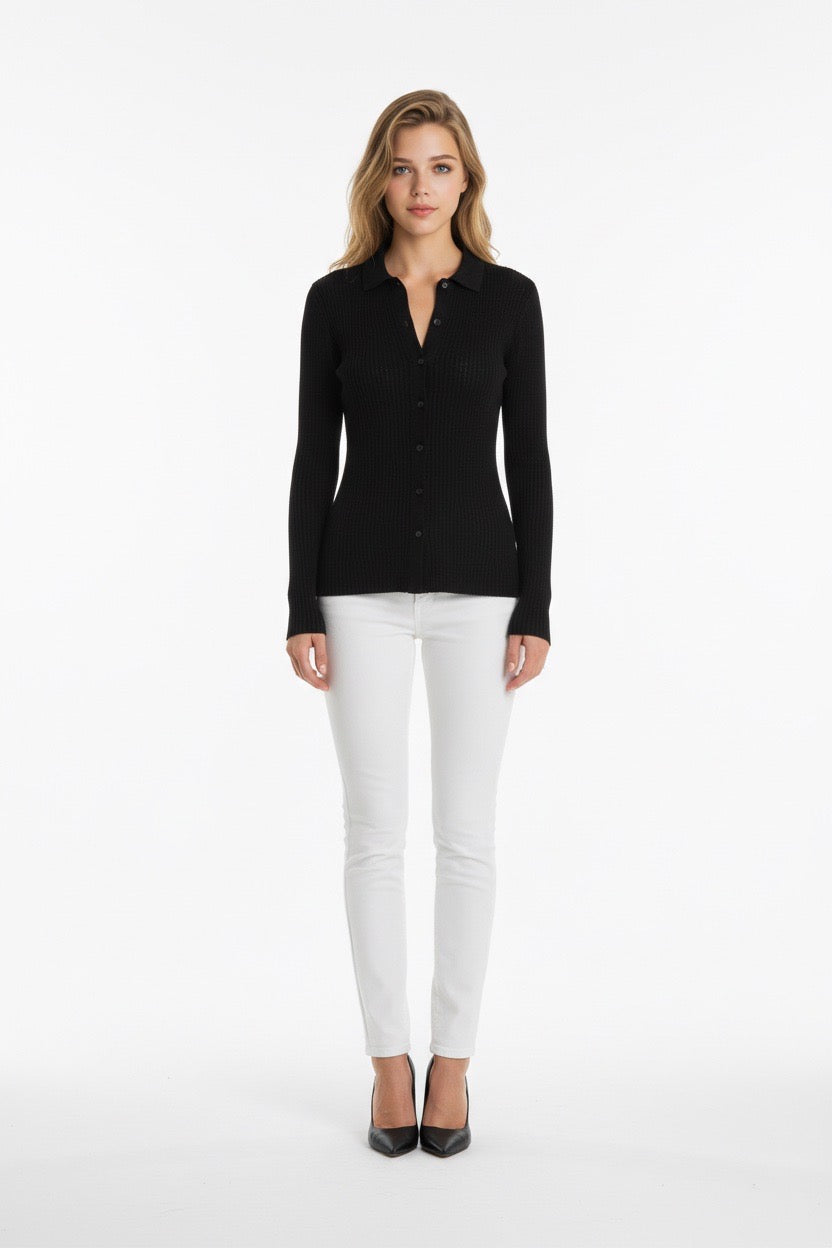 Madeline Sweater in Black