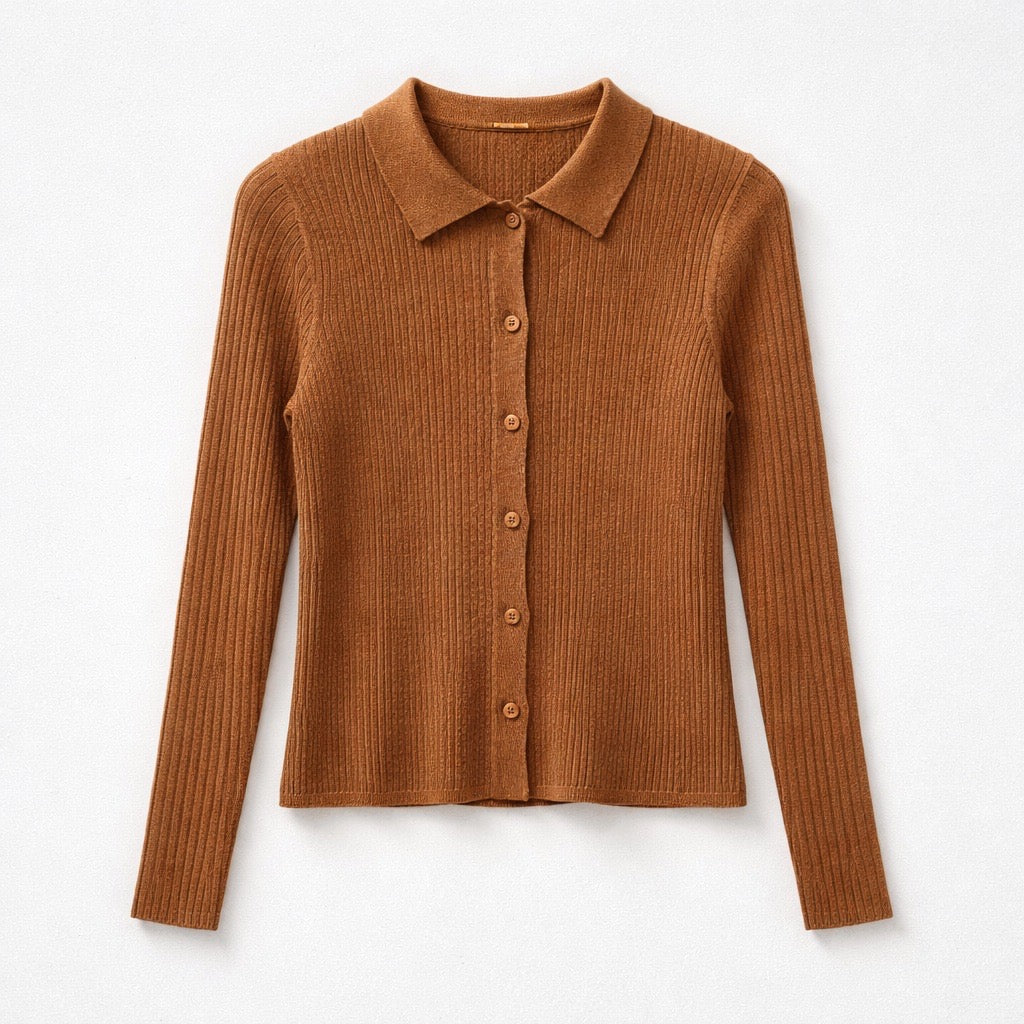 Madeline Sweater in Chestnut