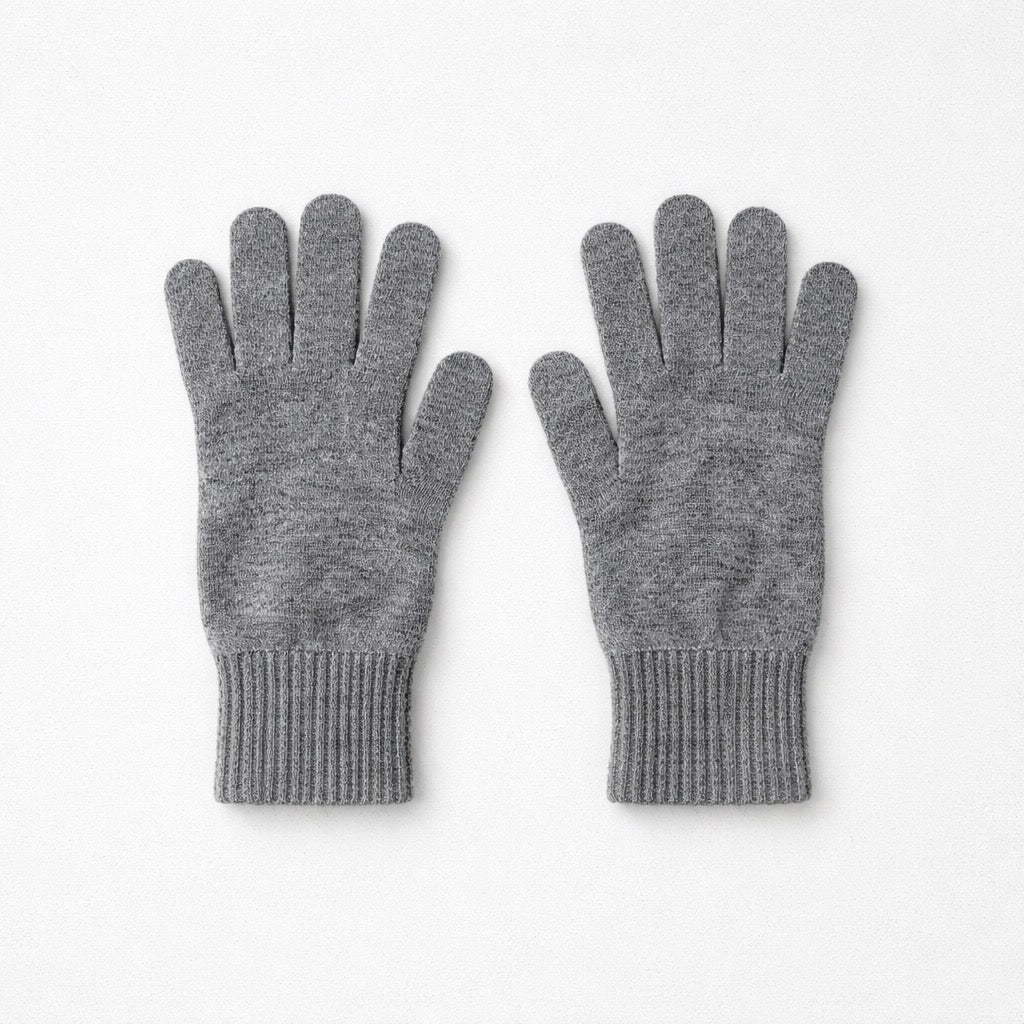 Classic Gloves in Mid Grey