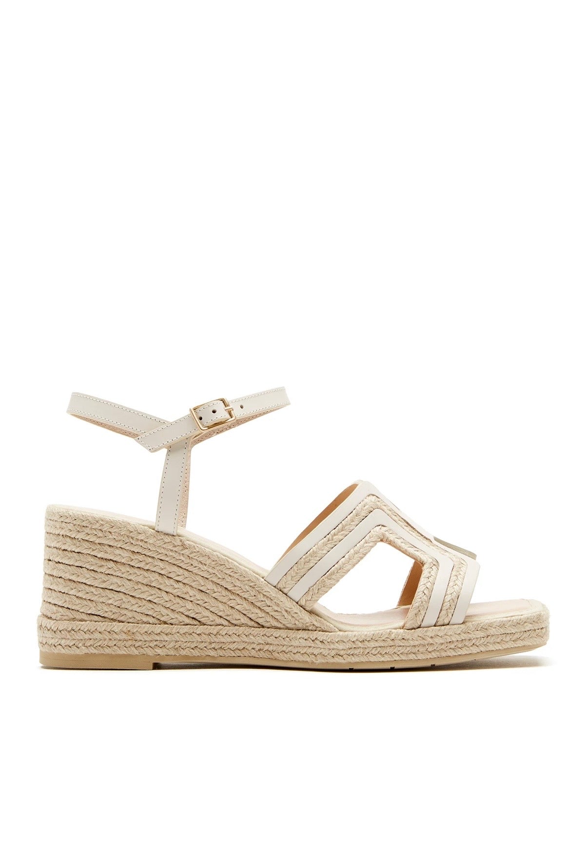 Rosia Sandal in Milk Leather