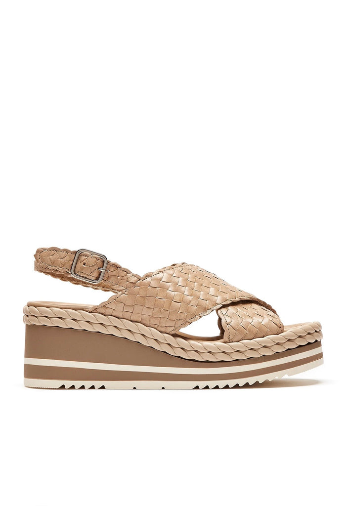 Paulo Sandal in Taupe Leather
