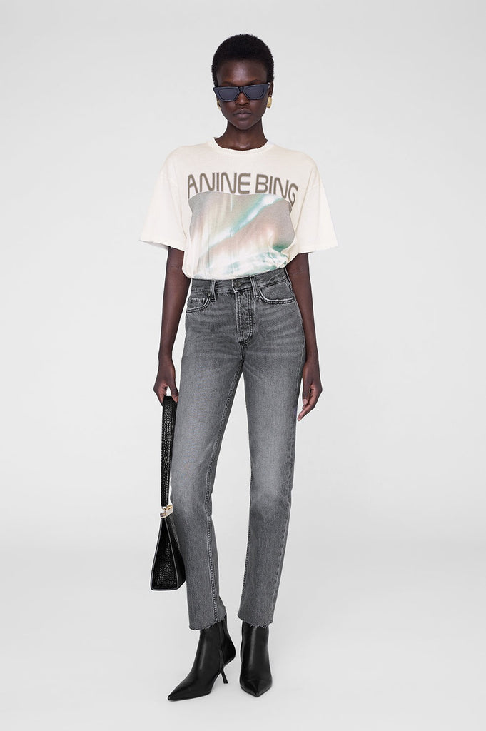 Cade Tee Northern Lights in Off White