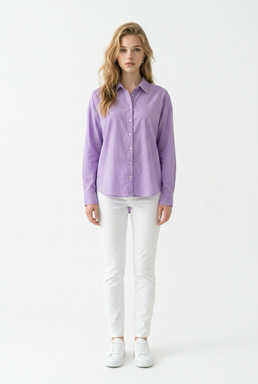 Jace Shirt in Light Wisteria