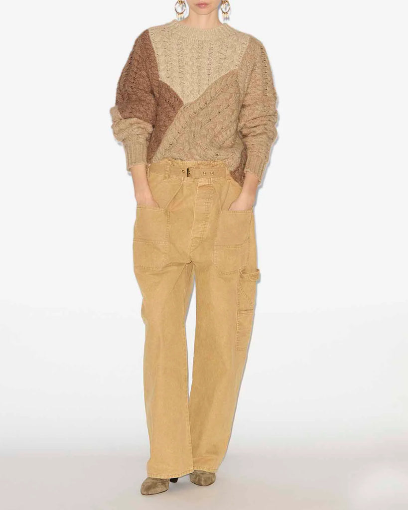 Daryl Pullover in Beige