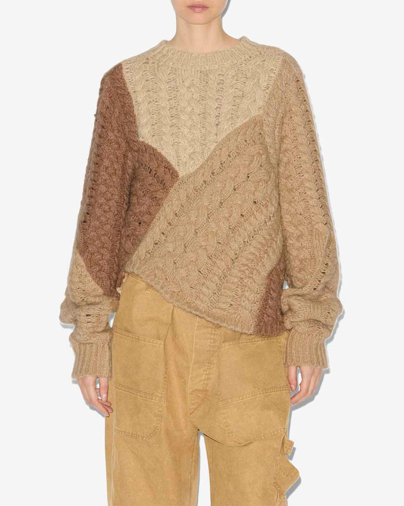 Daryl Pullover in Beige