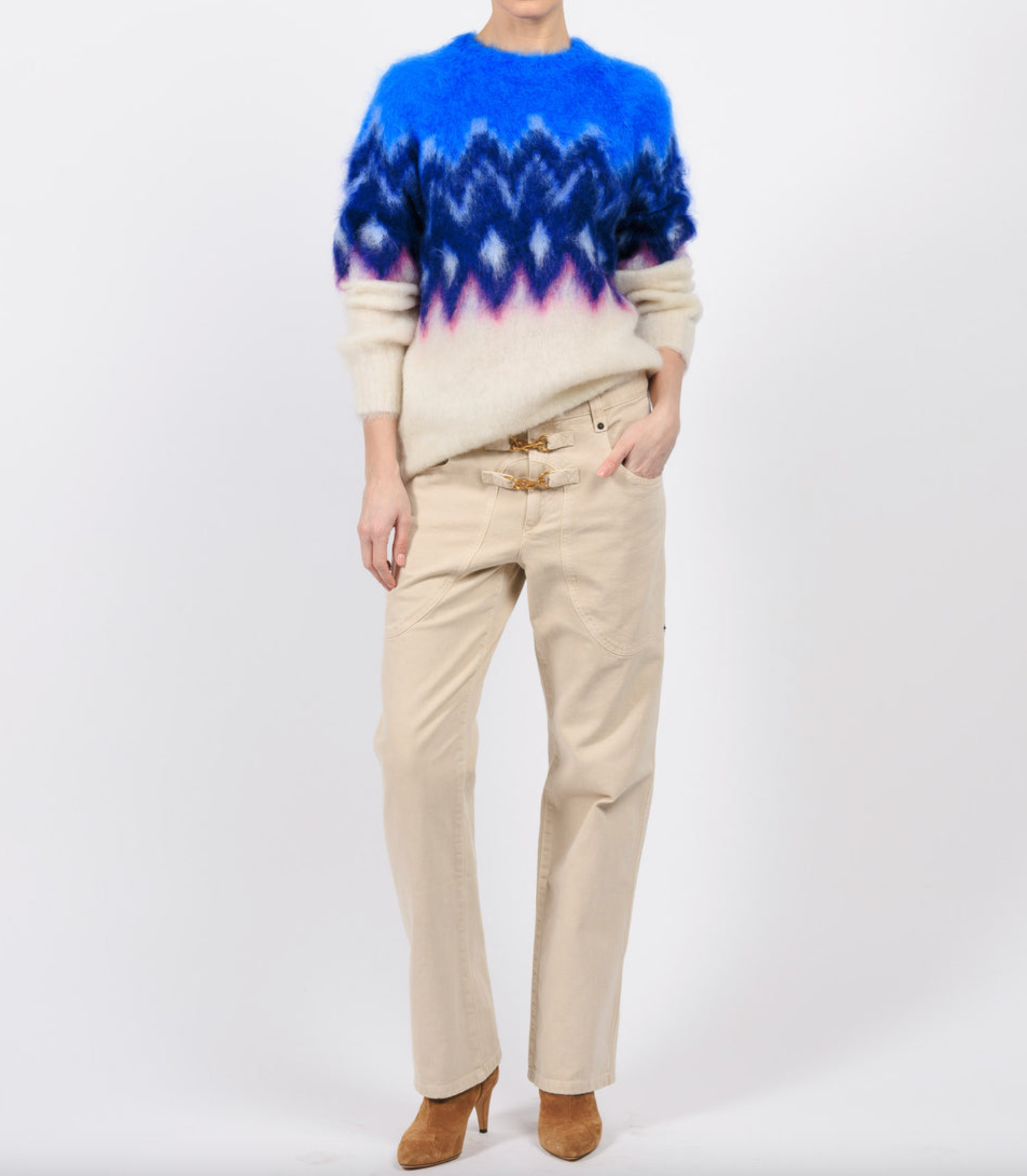 Ambre Pullover in Blue