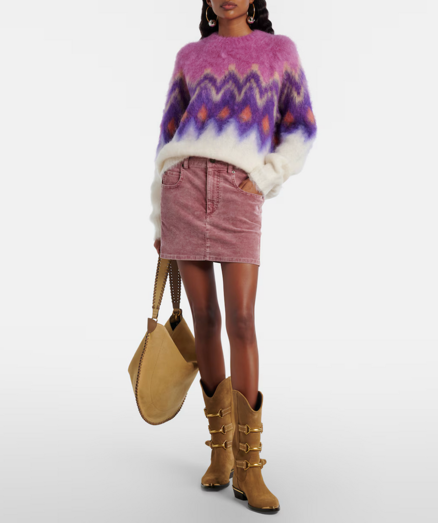 Ambre Pullover in Pink