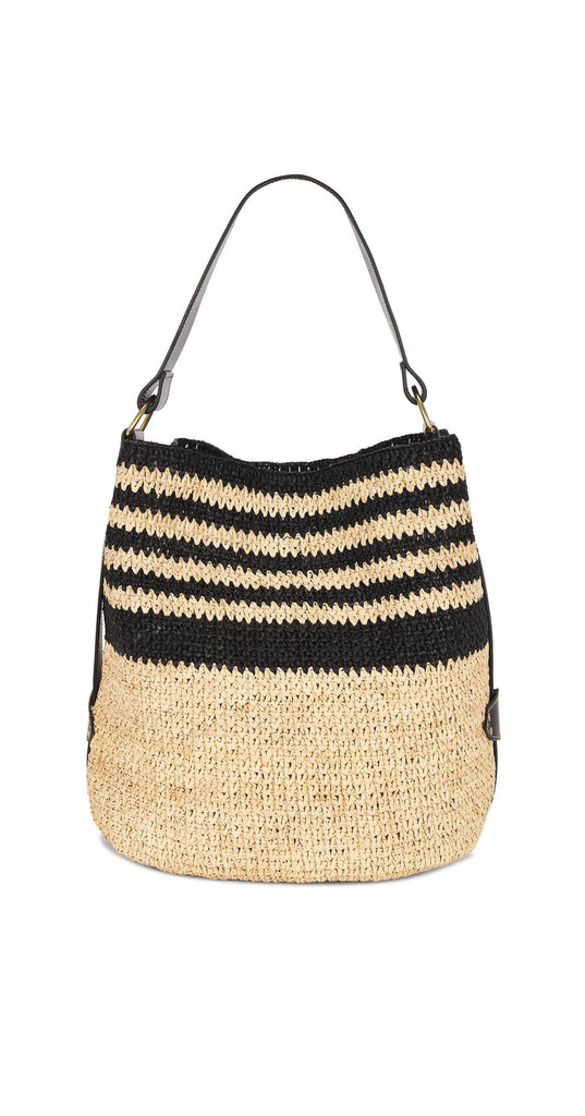 Bayia Bag in Black/Natural