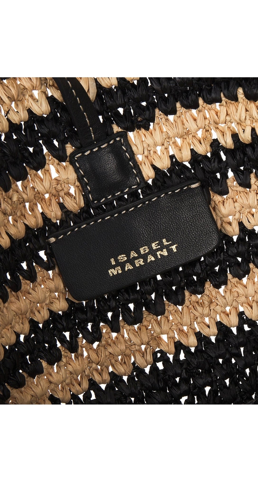 Bayia Bag in Black/Natural