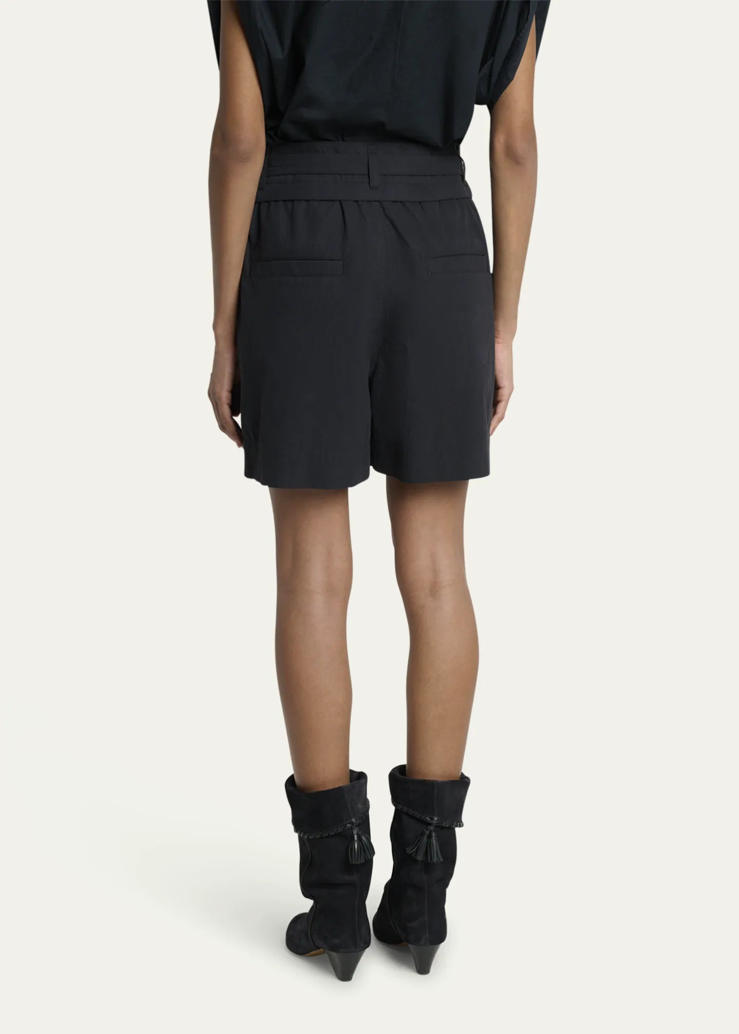 Danica Shorts in Faded Black