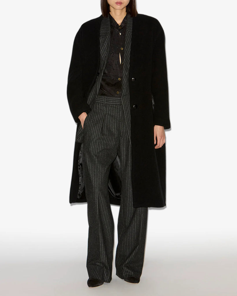 Florane Coat in Dark Khaki