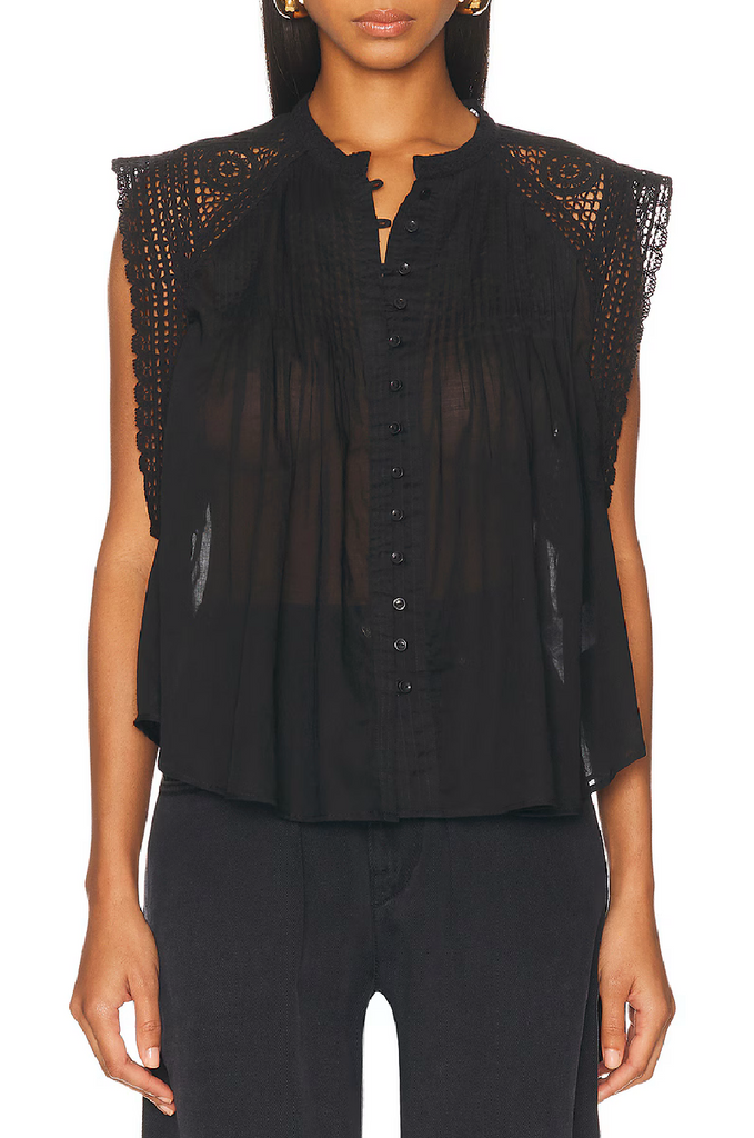Gresia Top in Black