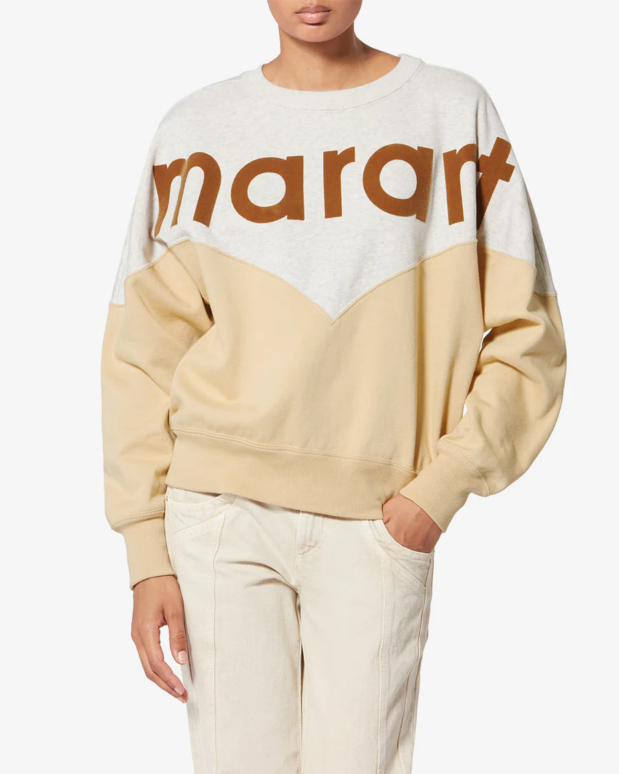 Houston Sweatshirt in Light Ochre