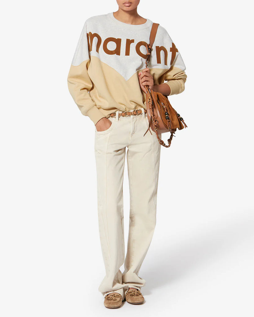 Houston Sweatshirt in Light Ochre