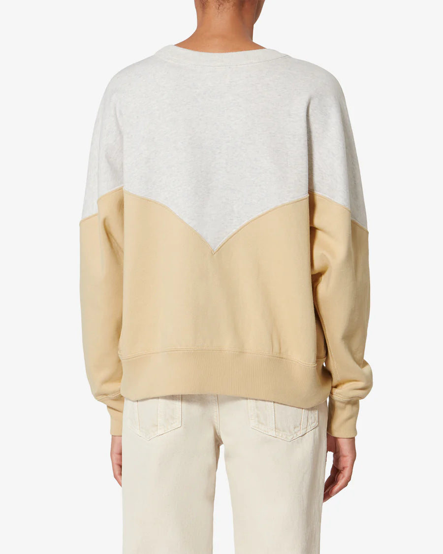 Houston Sweatshirt in Light Ochre
