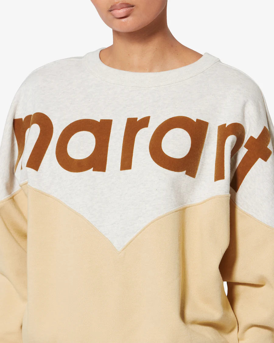 Houston Sweatshirt in Light Ochre