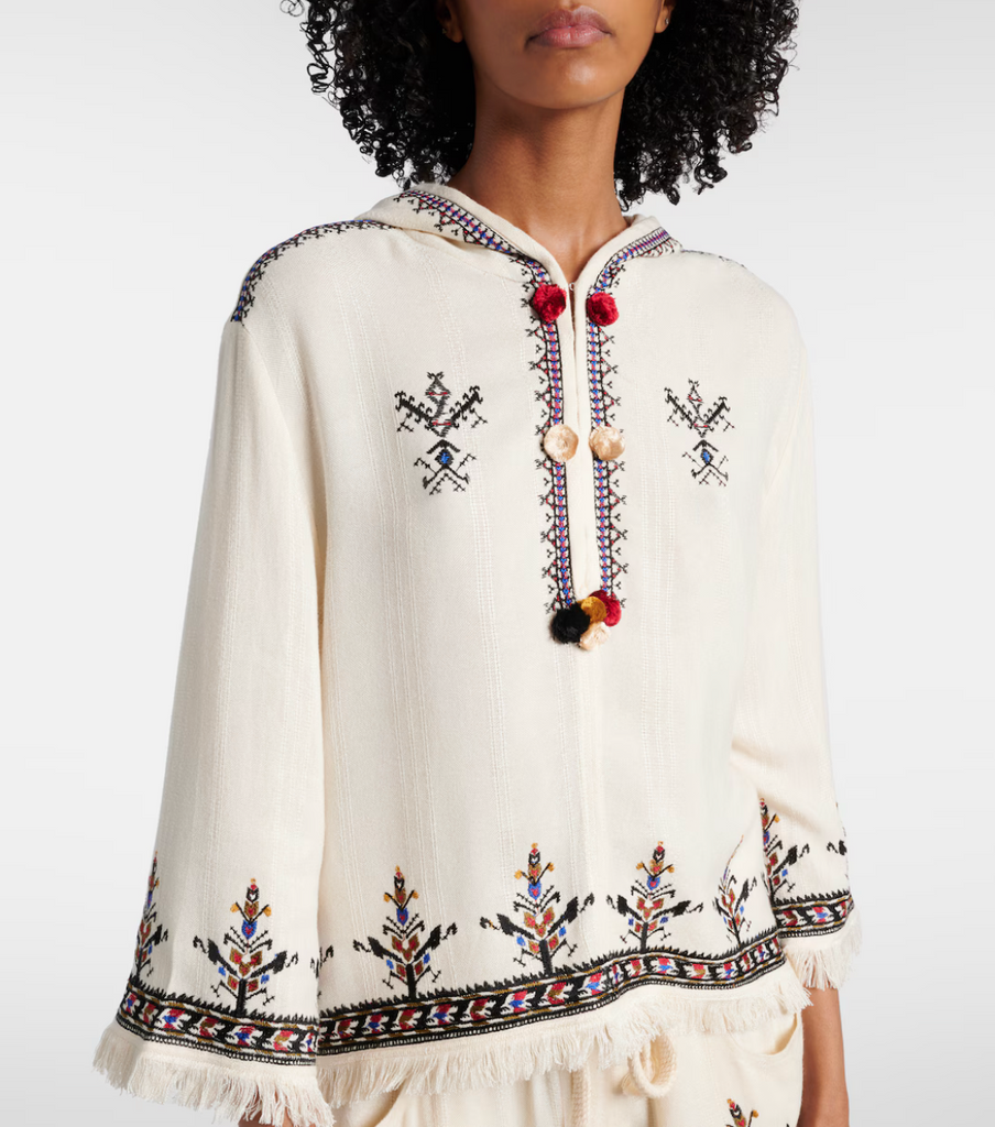 Kameya Top in Ecru