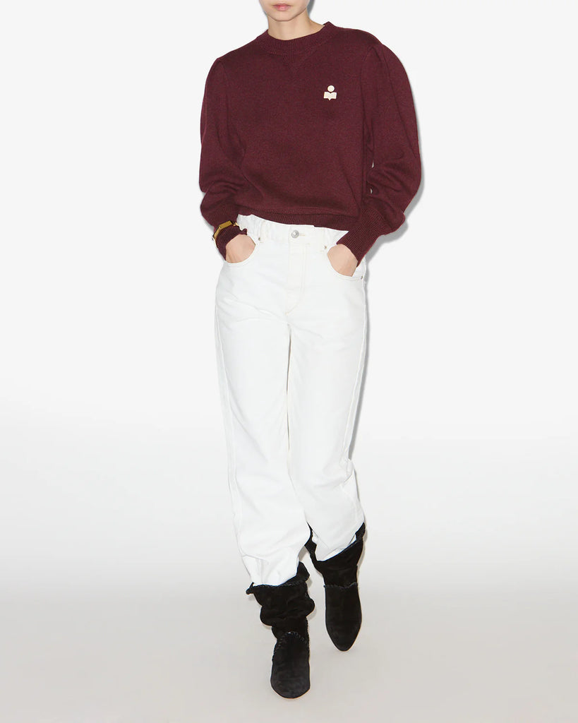 Kelaya Pullover in Burgundy
