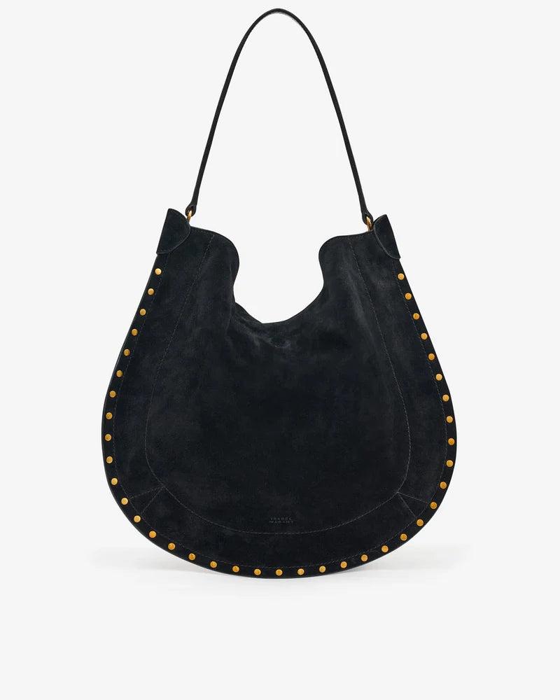 Oskan Hobo Soft Bag in Black