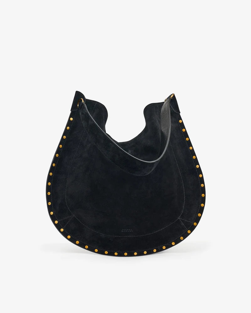 Oskan Hobo Soft Bag in Black
