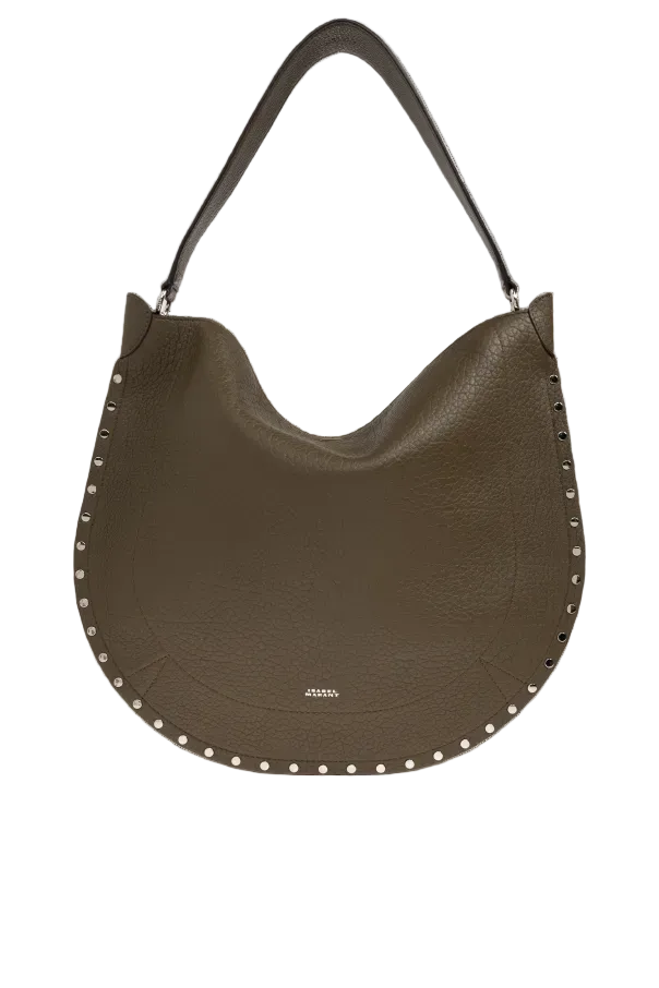 Oskan Hobo Soft Bag in Khaki