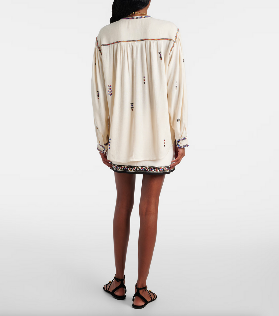 Pelson Top in Ecru