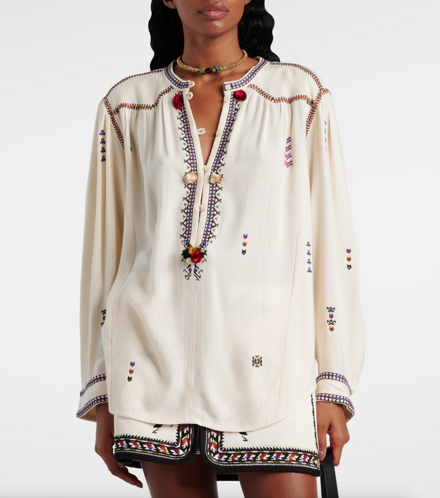 Pelson Top in Ecru