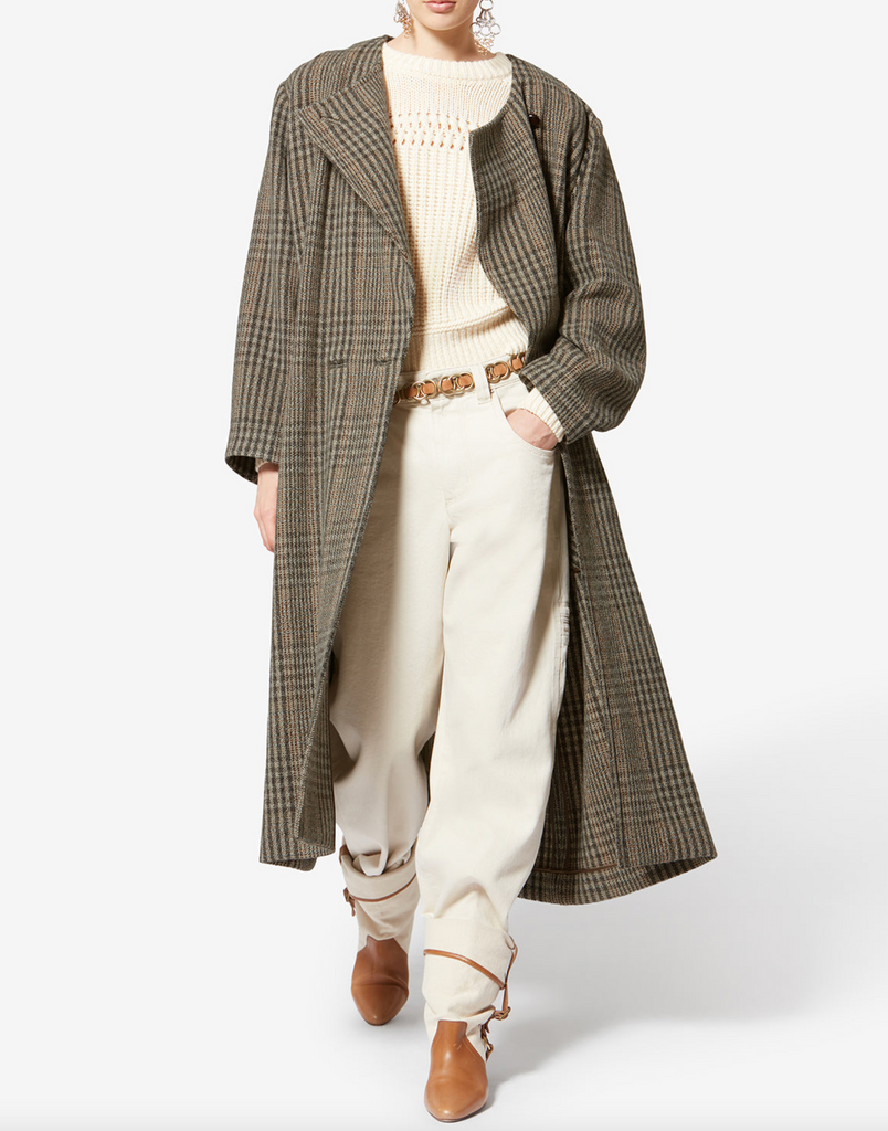 Renee Coat in Beige