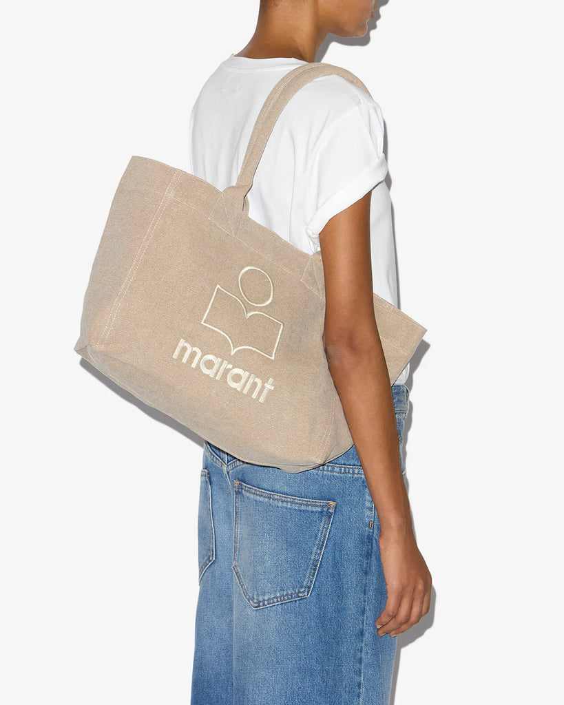 Yenky Zipped Bag in Beige