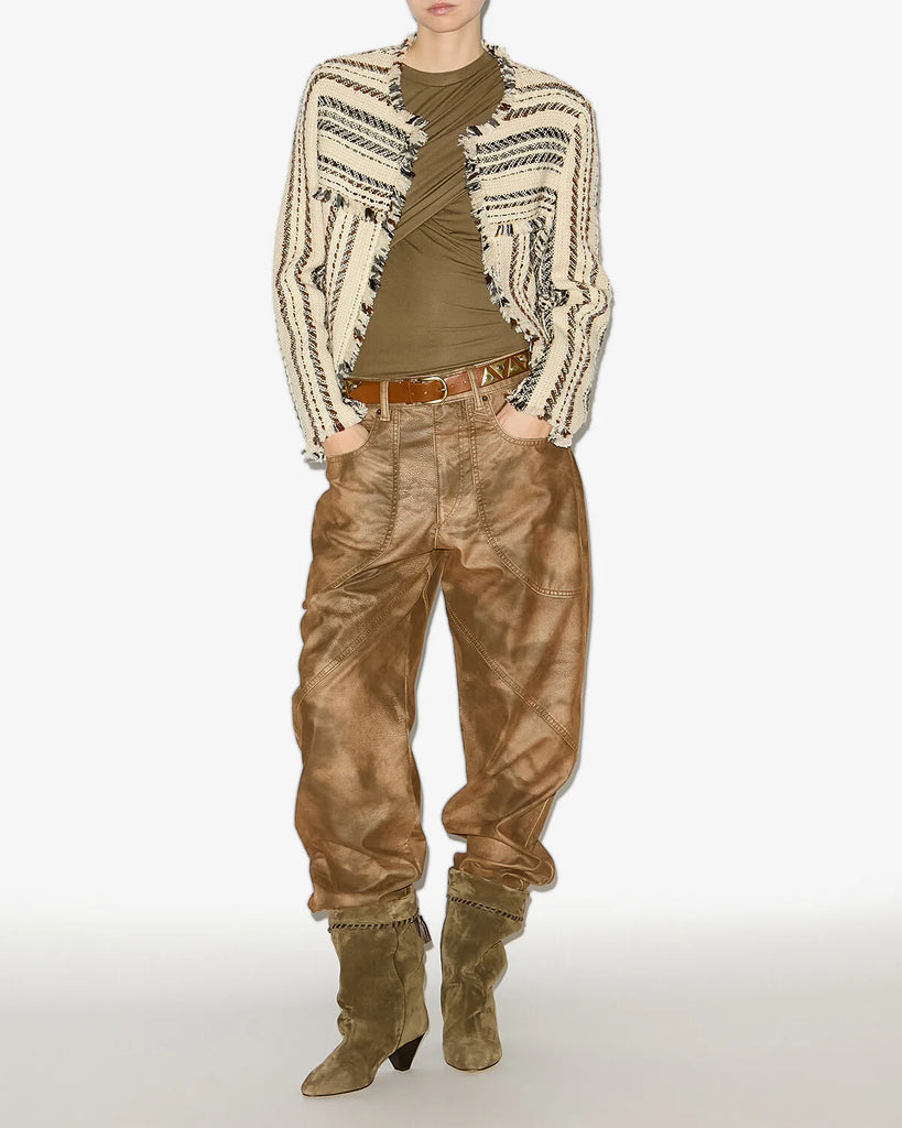 Izaria Jacket in Ecru