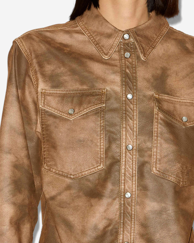 Karima Shirt in Tabacco