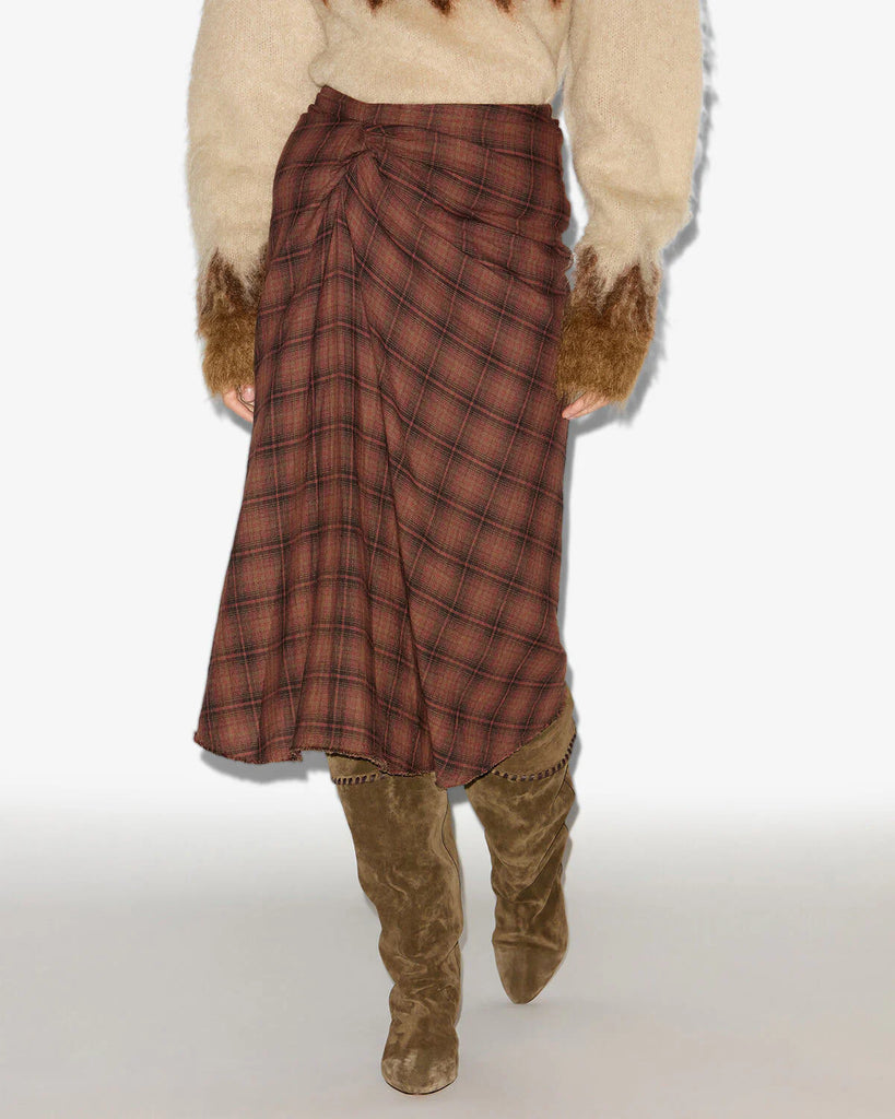 Nicole Skirt in Dark Bronze