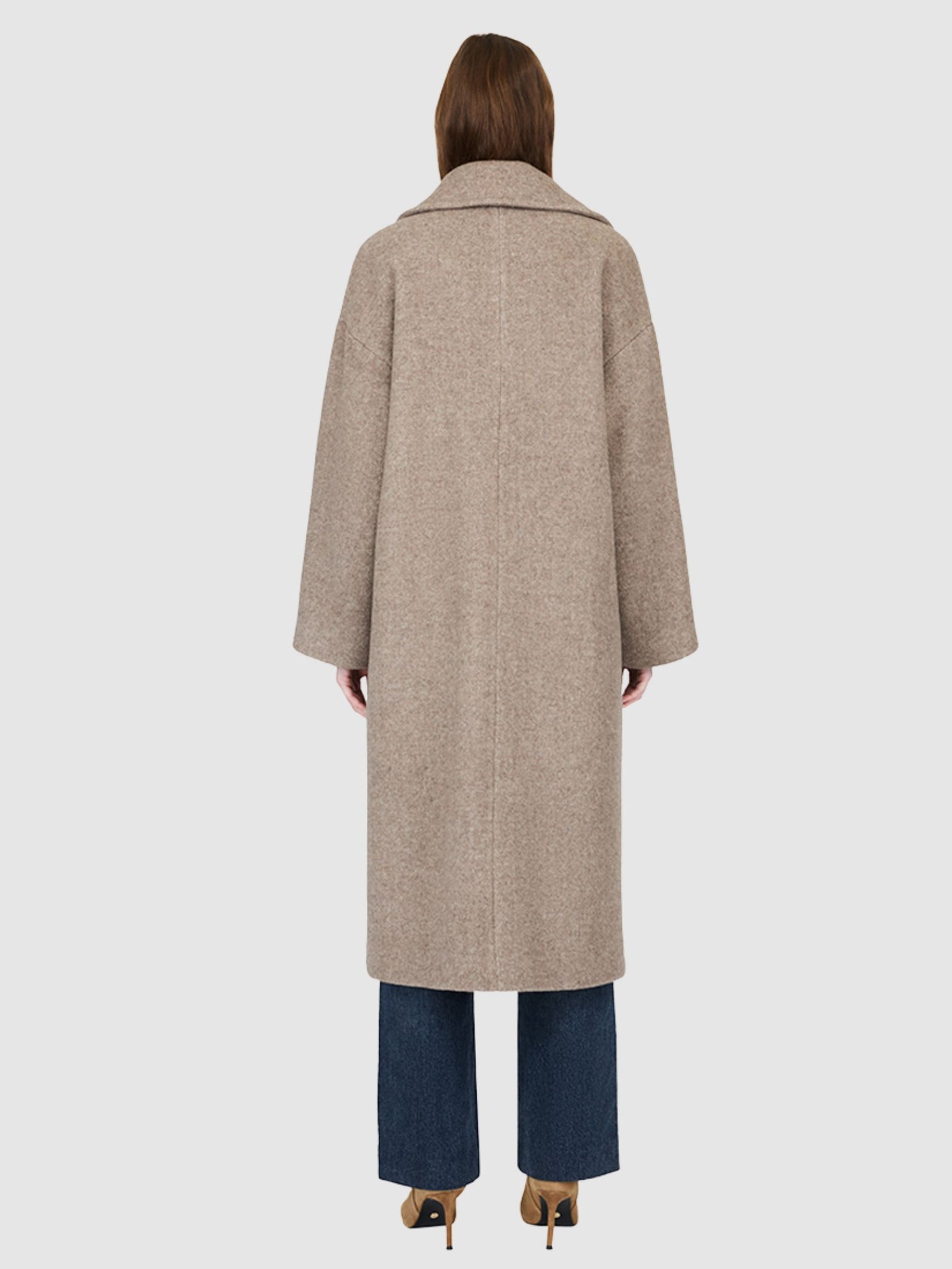 Isabella Coat in Taupe