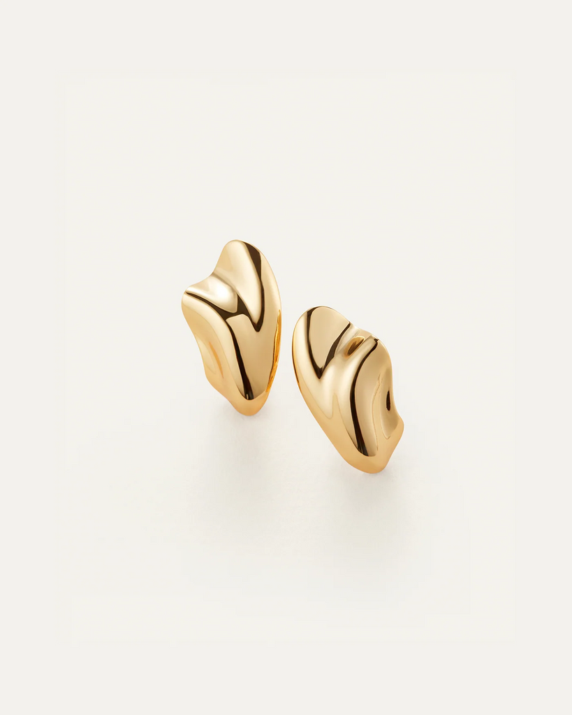 Portia Earrings in Gold