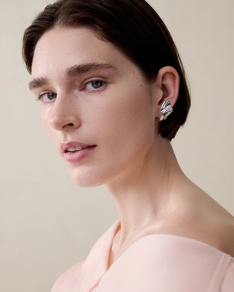 Portia Earrings in Silver