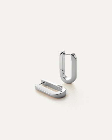 U-Link Earrings in Silver