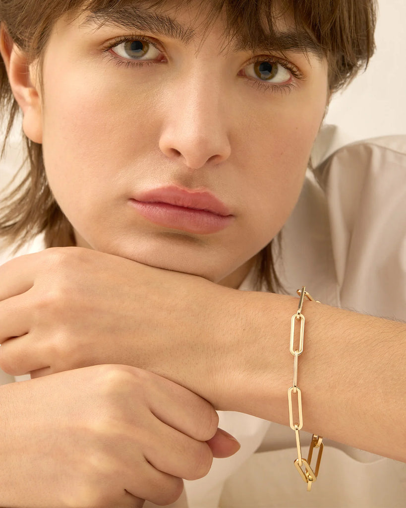 Andi Slim Bracelet in Gold