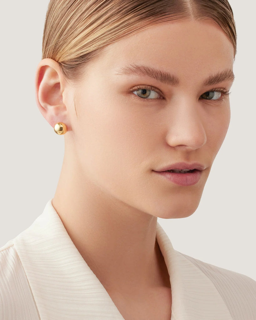 Aurora Studs in Gold