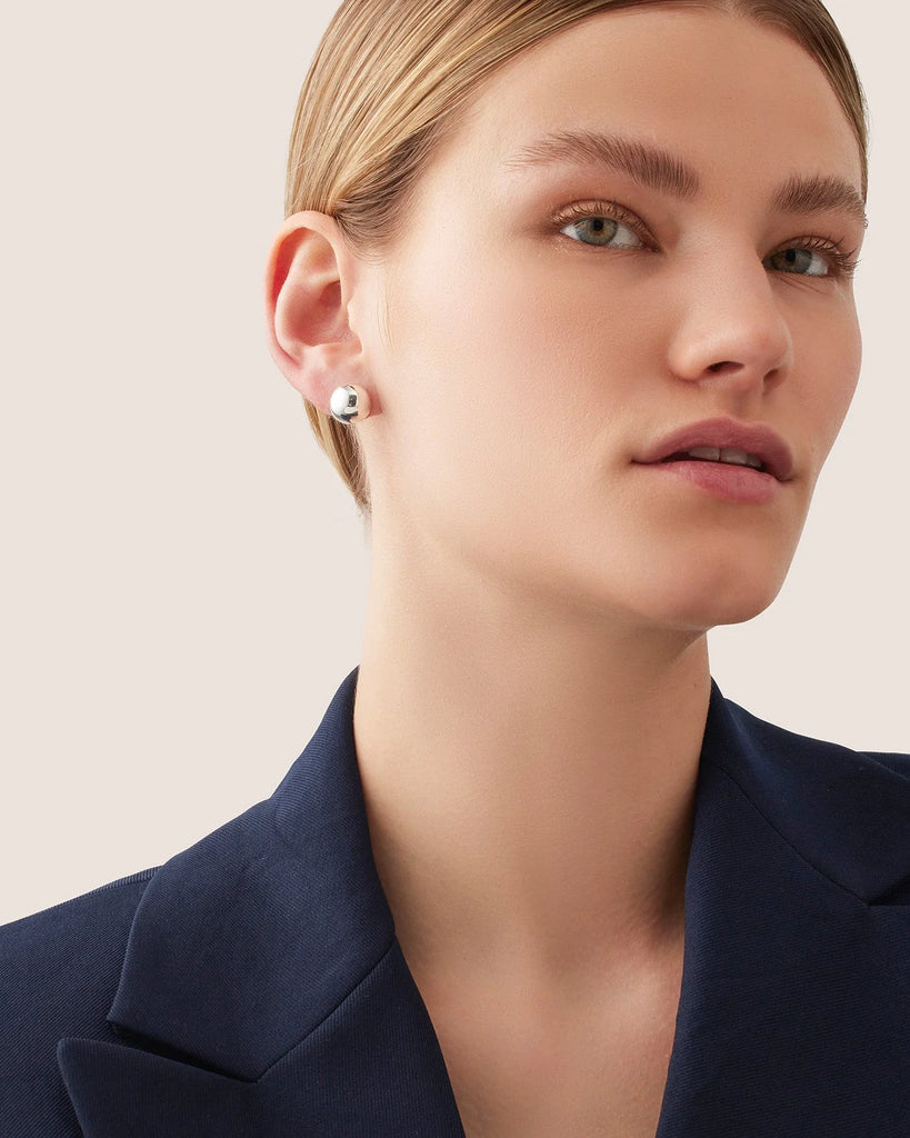 Aurora Studs in Silver