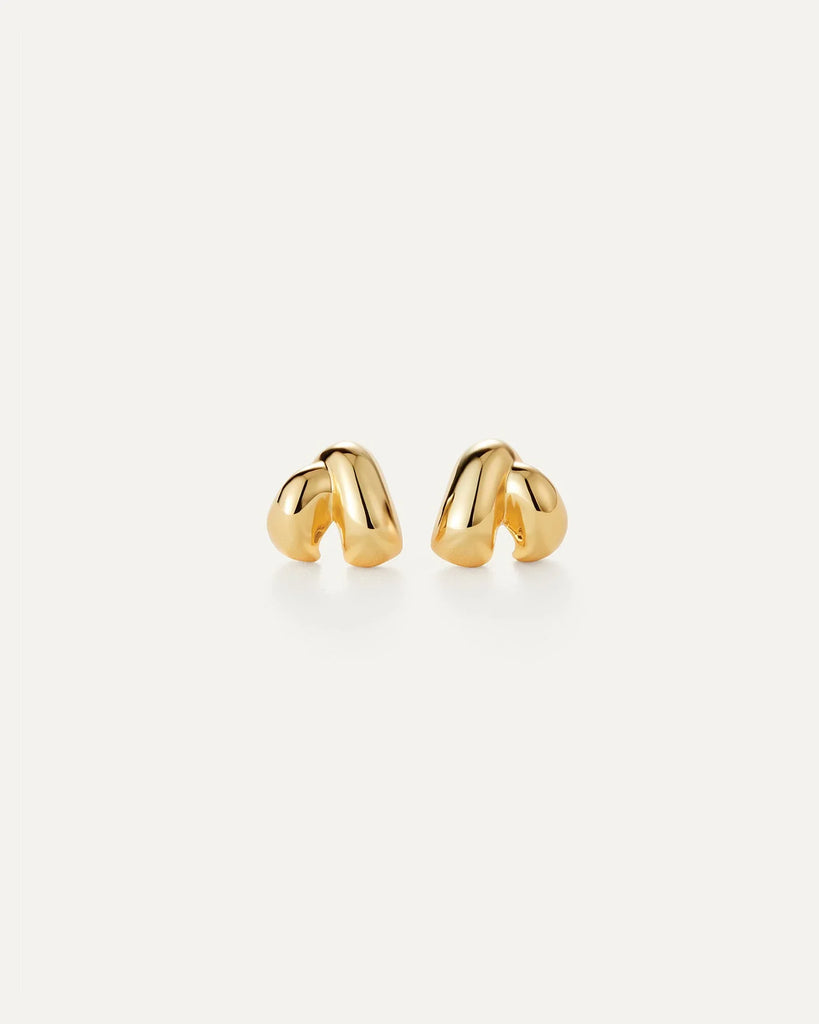 Beatrix Earrings in Gold