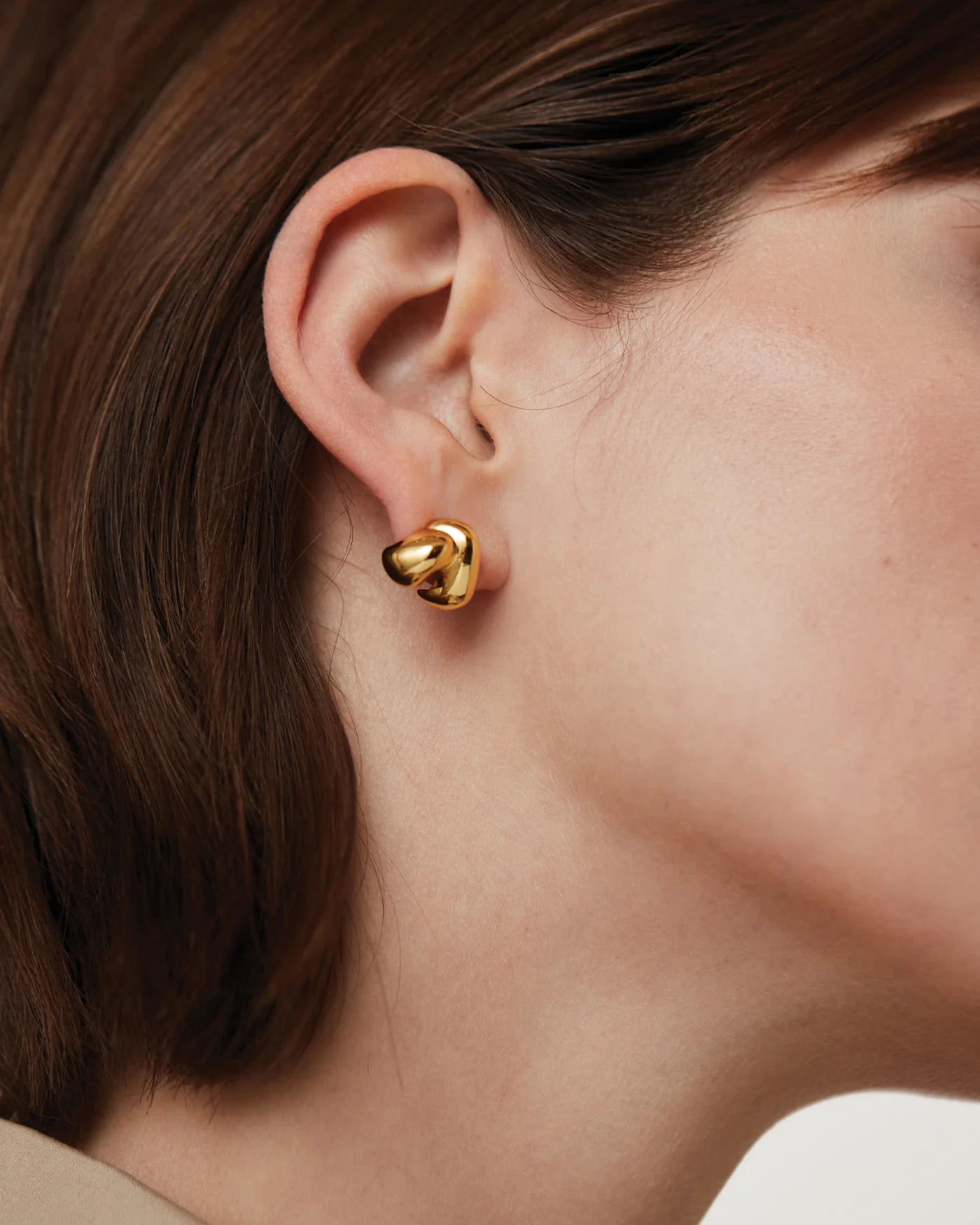 Beatrix Earrings in Gold