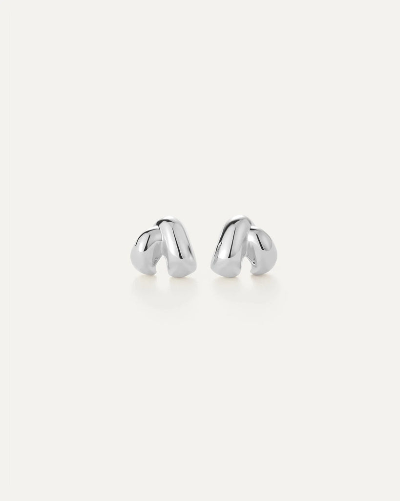 Beatrix Earrings in Silver