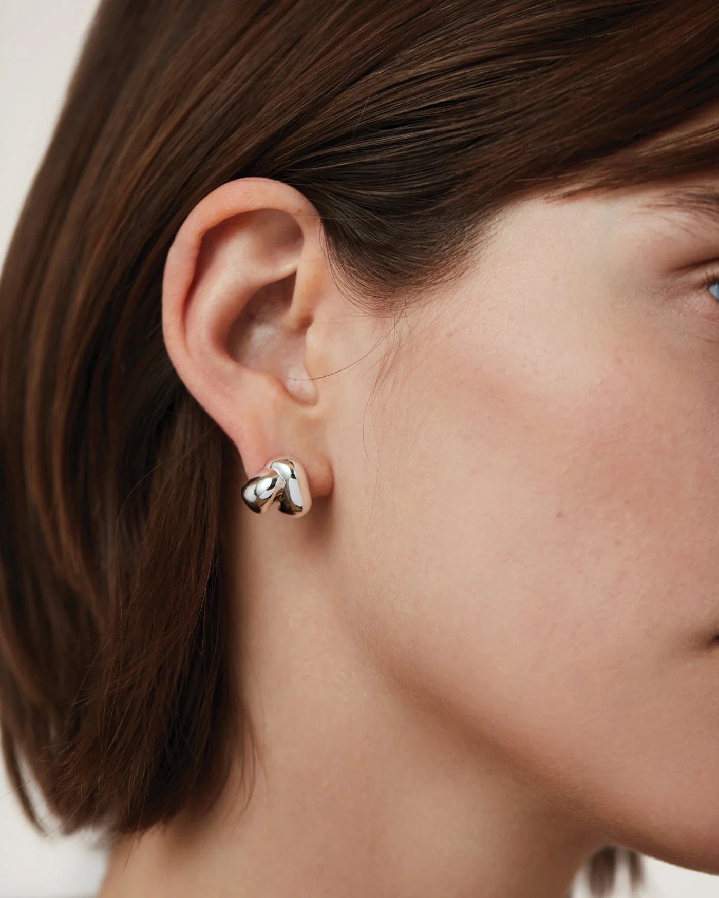 Beatrix Earrings in Silver